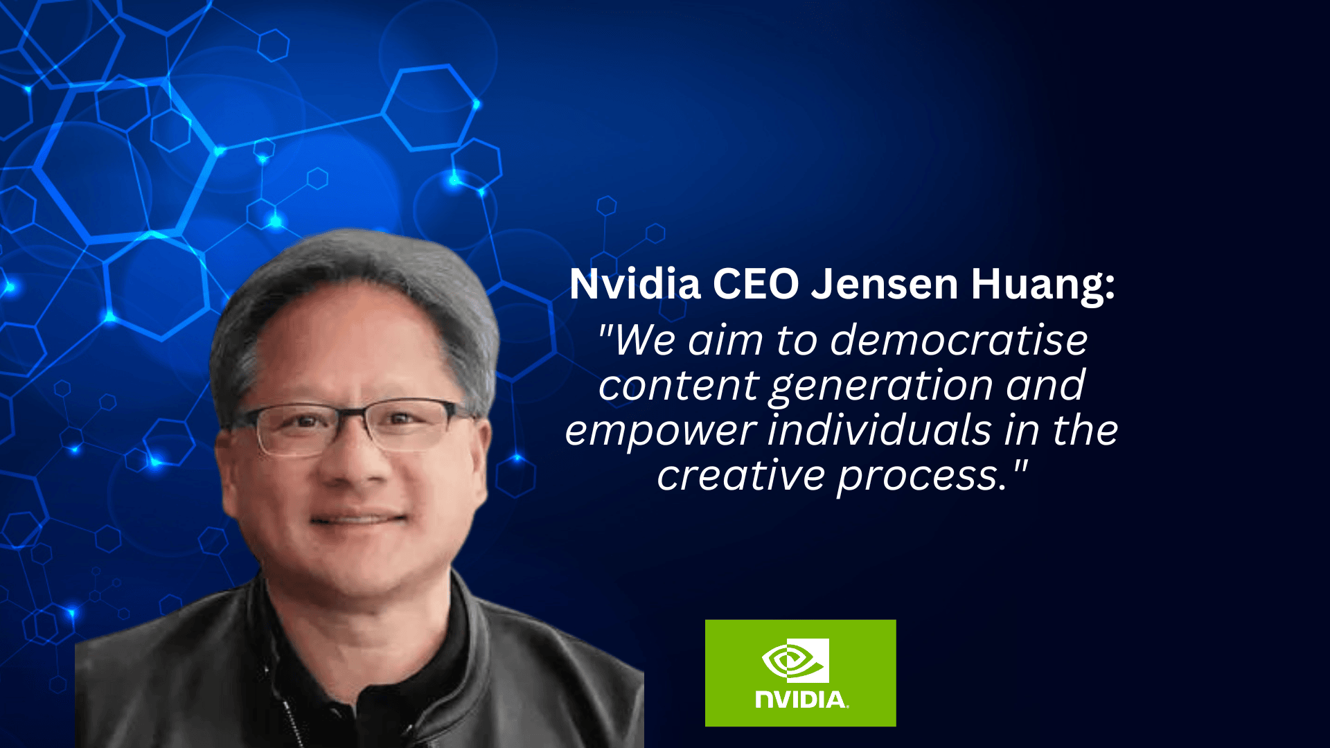 NVIDIA CEo Jensen Huang (